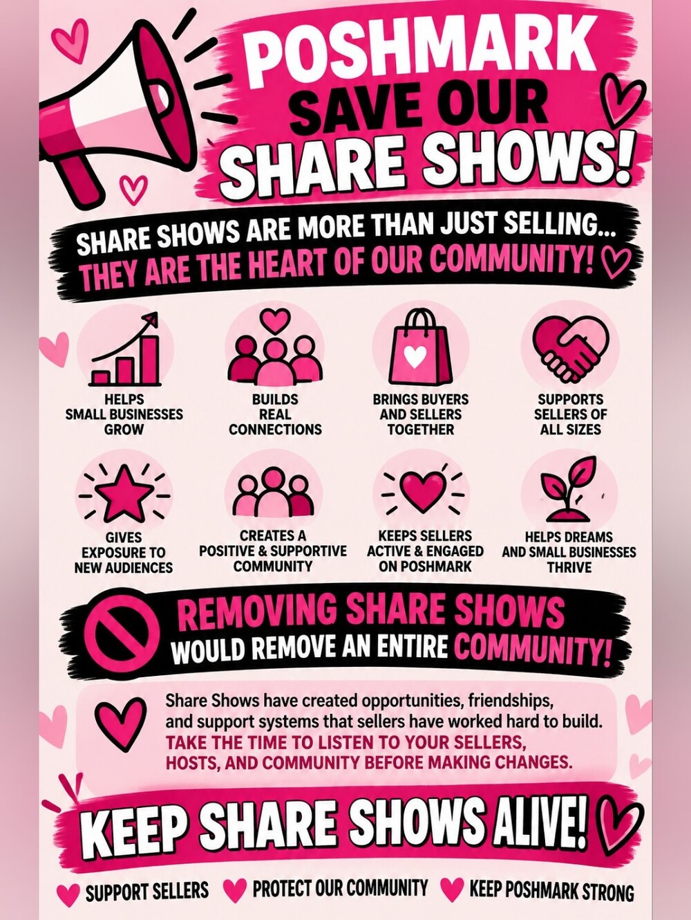 Save Our Share Shows